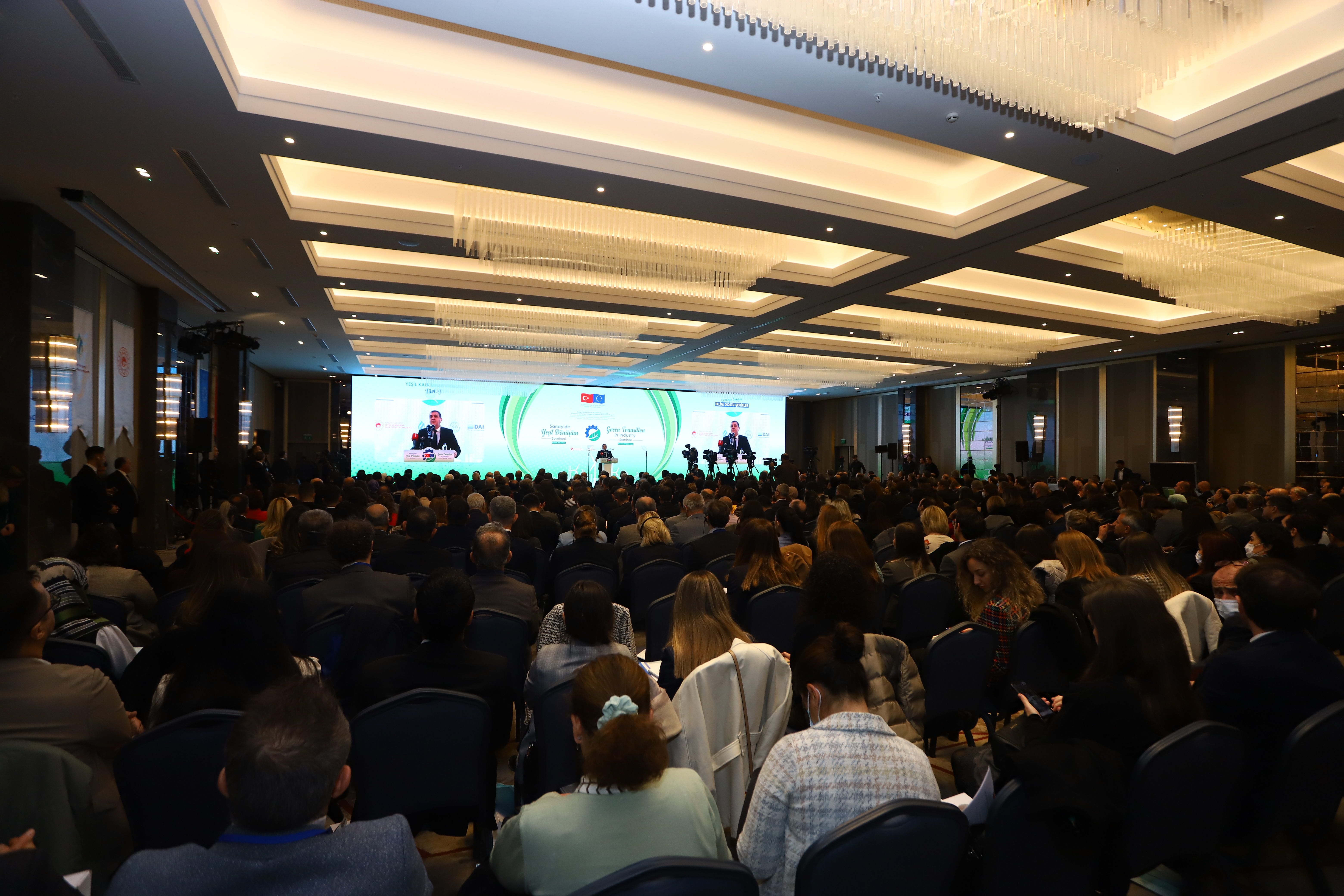 Green Transition in Industry Seminar was held with the valuable participation of the Minister of Environment, Urbanization and Climate Change, Mr. Murat KURUM, with the intense interest of the relevant public institutions and representatives sectors.