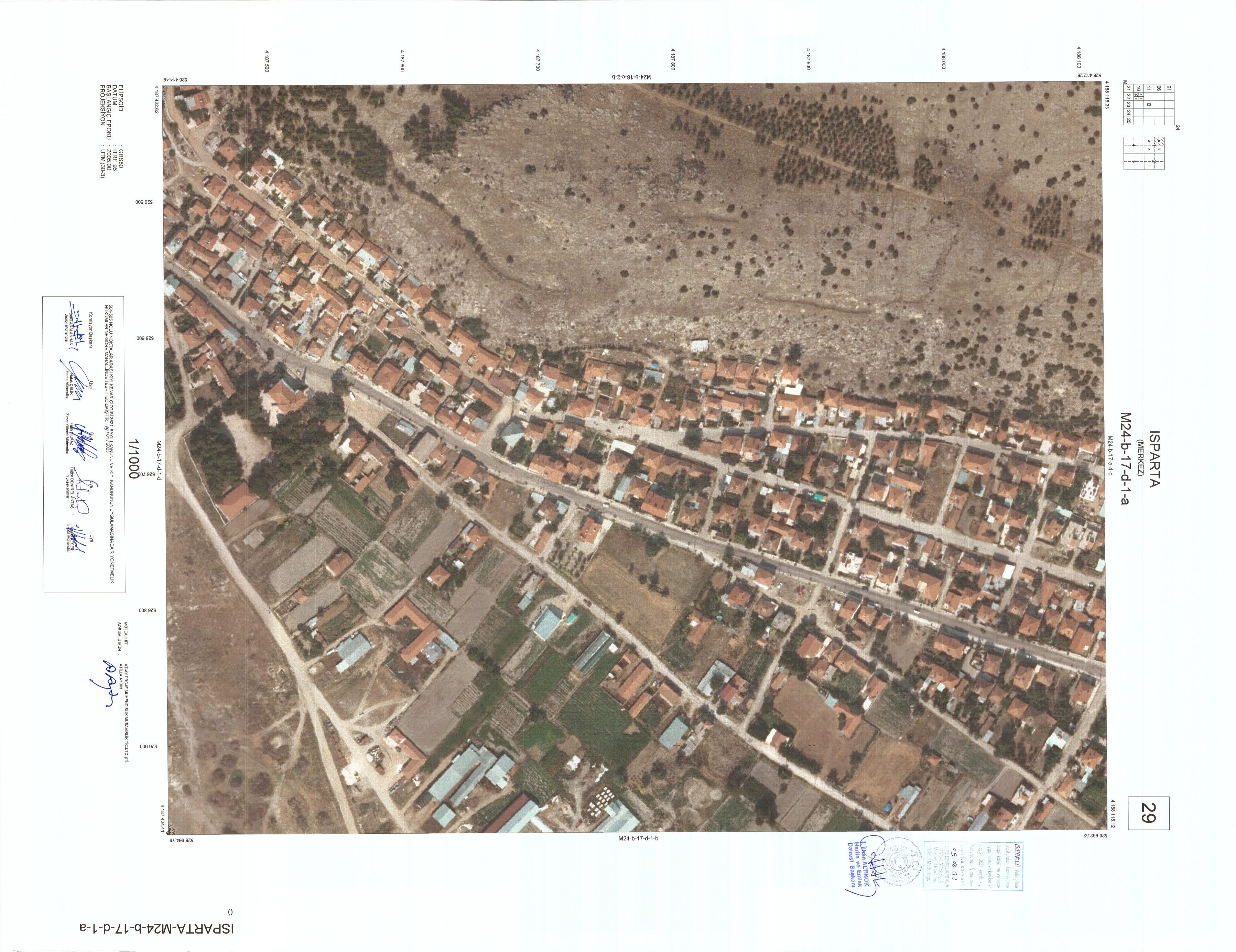 BURDUR GÖLÜ KIYI KENAR ÇİZGİSİ İLANI