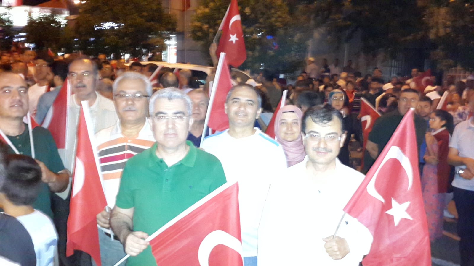 15 TEMMUZ ŞEHİTLERİ ANMA, DEMOKRASİ VE MİLLİ BİRLİK GÜNÜ YÜRÜYÜŞÜNE KURUMUMUZDAN GENİŞ BİR KATILIM SAĞLANDI.