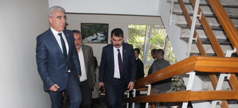 Çevre ve Şehircilik Bakanı Sayın Murat KURUM Isparta'ya geldi.