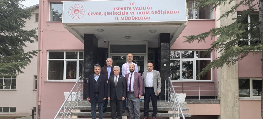 Isparta Uygulamalı Bilimler Üniversitesi (ISUBÜ) Rektörü Yılmaz ÇATAL'ın Müdürlüğümüzü Ziyareti