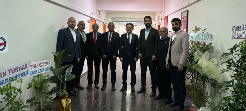 MHP Isparta İl Başkanı A. Önder TOPÇU ve İl Yönetimi, MHP Merkez İlçe Başkanı A. Oğuzhan PESEN ve İlçe Yönetimi Müdürlüğümüzü Ziyareti