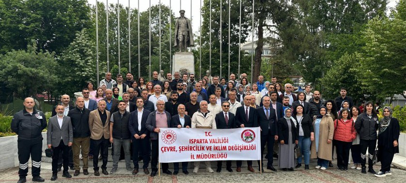 Türkiye Çevre Haftası Kapsamında Çelenk Sunumu ve Protokol Ziyareti