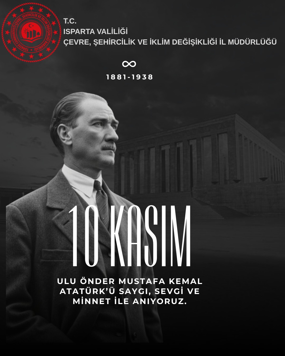 Cumhuriyetimizin Kurucusu Gazi Mustafa Kemal ATATÜRK'ü Saygı ve Özlemle Anıyoruz.