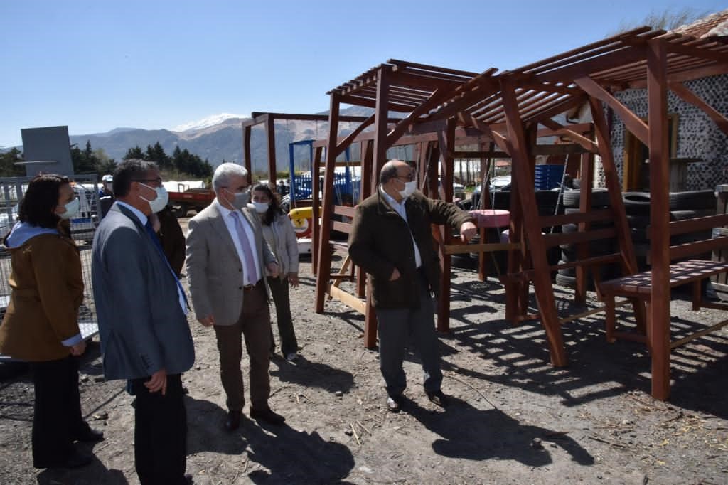 Eğirdir Belediyesinin Sıfır Atık Parkı Yapım Çalışmaları Yerinde İncelendi