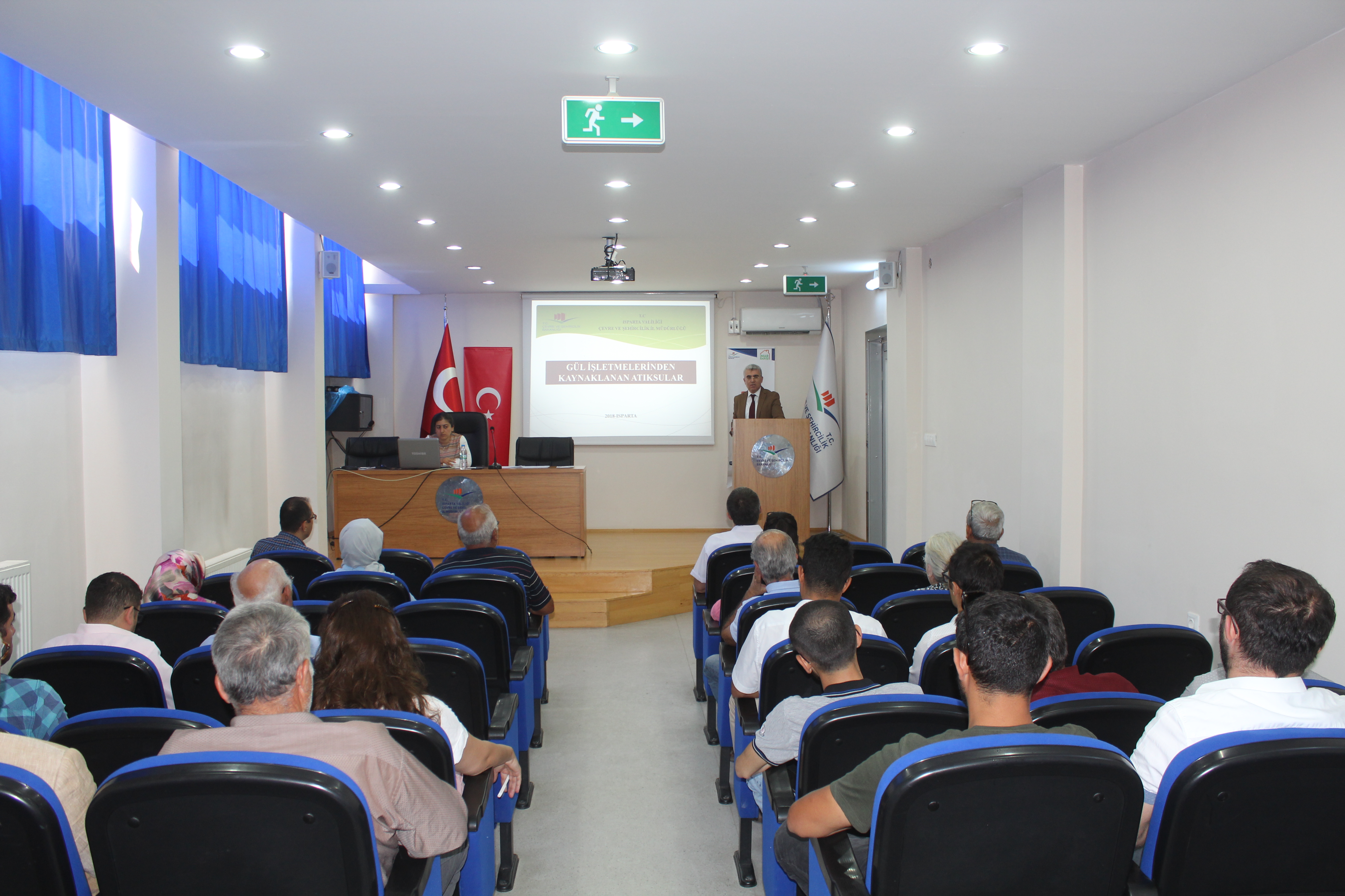 GÜL İŞLETMELERİNDEN KAYNAKLANAN ATIKSULARIN BERTARAFI  VE İYİ UYGULAMA ÖRNEKLERİ KONULU  1. ÇALIŞTAY TOPLANTISI