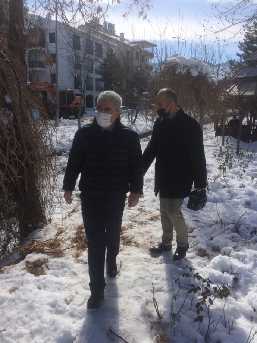 İlimizde 3 Şubat Tarihinde 11 Saat Aralıksız Kar Sonrasında, Kardan Zarar Gören Yapıların TAMP Kapsamında Hasar Tespit  Çalışmalarına Devam Edilmektedir.