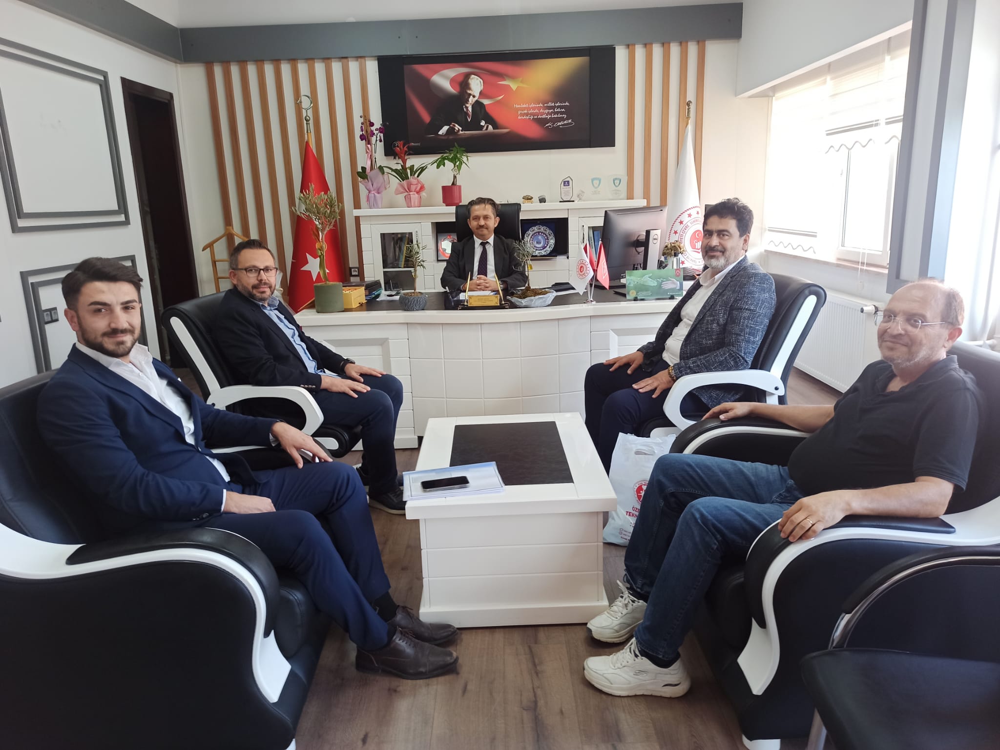 Isparta Anadolu Aslanları İş Adamları Derneği (ASKON) Heyetinin Müdürlüğümüze Ziyareti