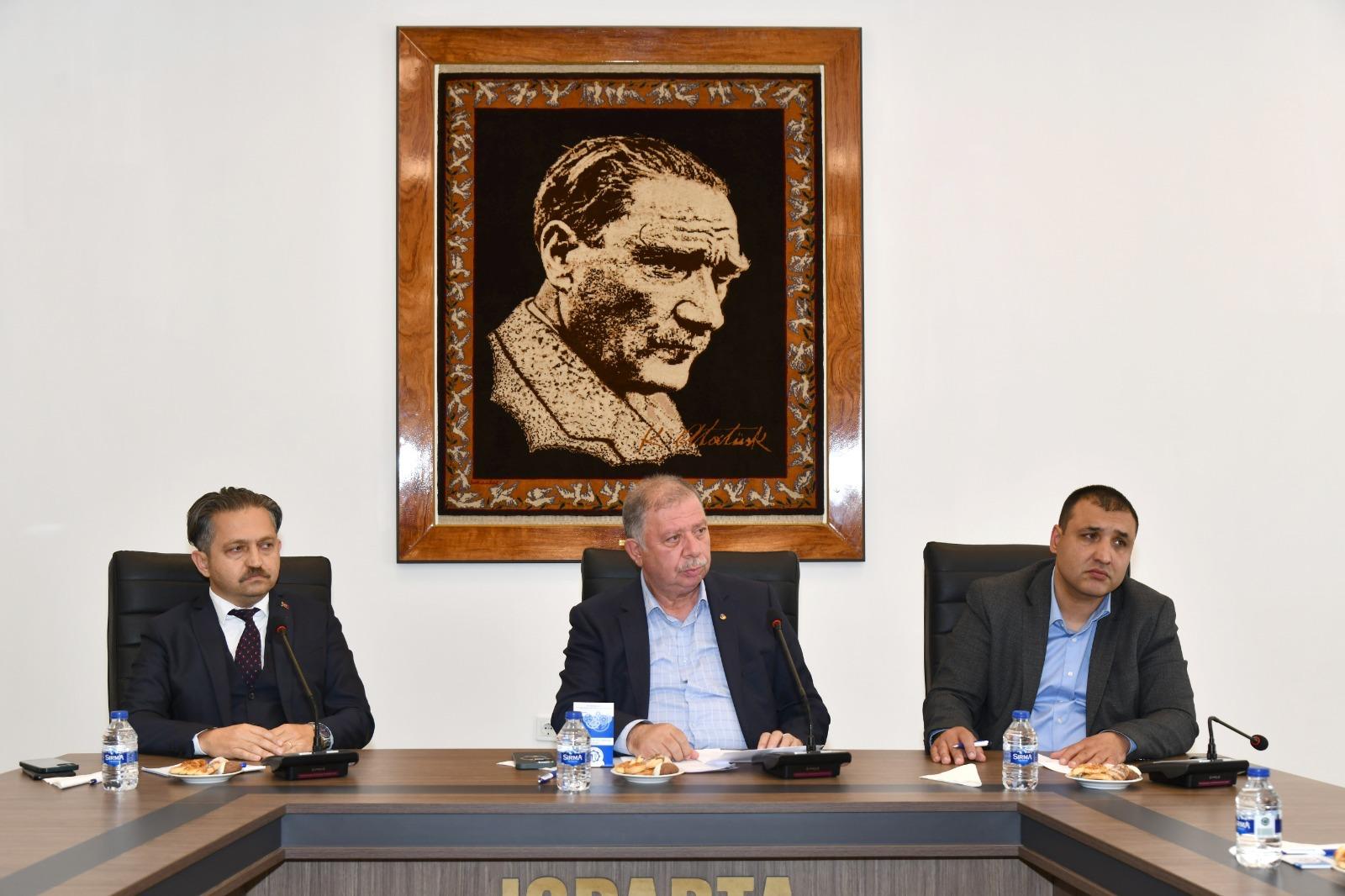 Isparta’da Yapı Sektörü İstişare Toplantısı Düzenlendi