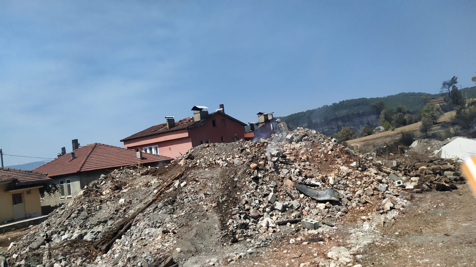 Isparta Sütçüler Çandır Yangınında Hasar Tespit Çalışmaları Devam Ediyor