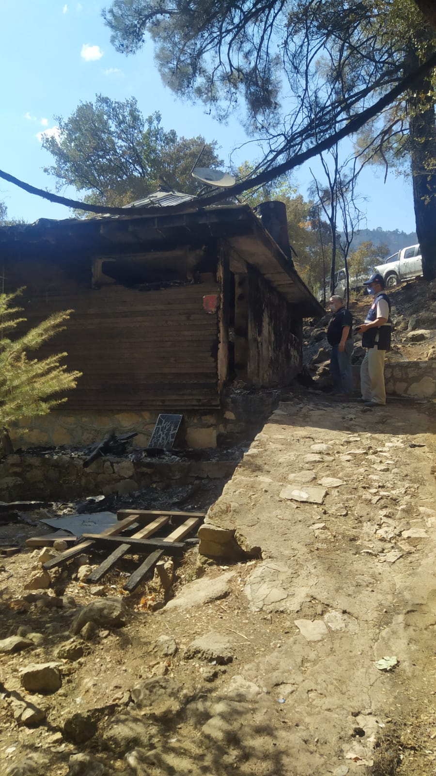 Isparta Sütçüler Çandır Yangınında Hasar Tespit Çalışmaları Devam Ediyor