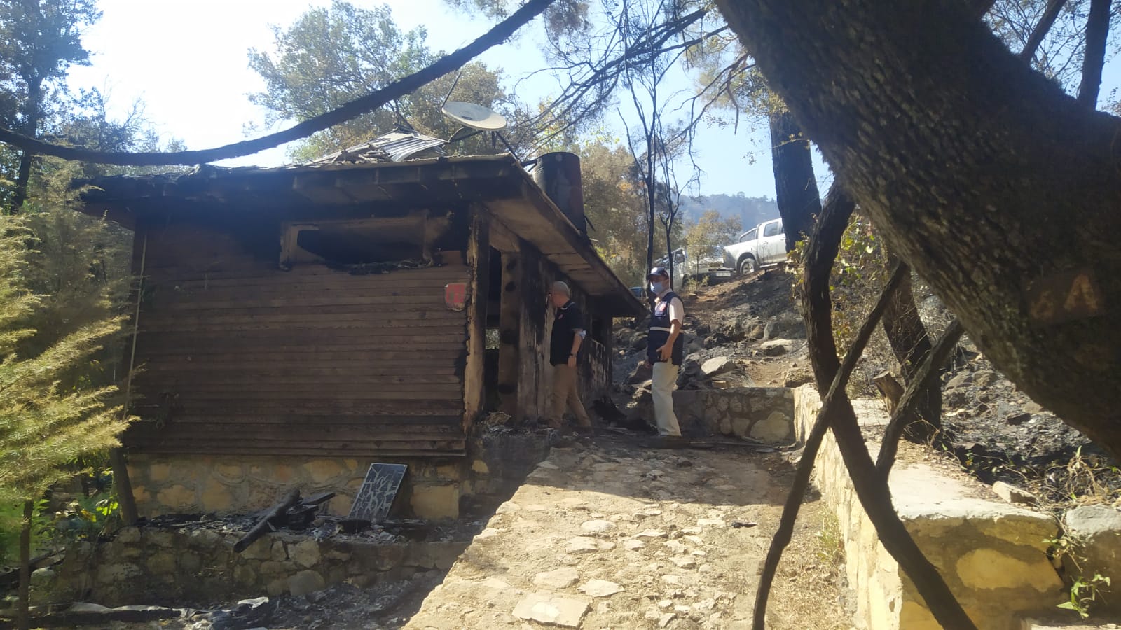 Isparta Sütçüler Çandır Yangınında Hasar Tespit Çalışmaları Devam Ediyor