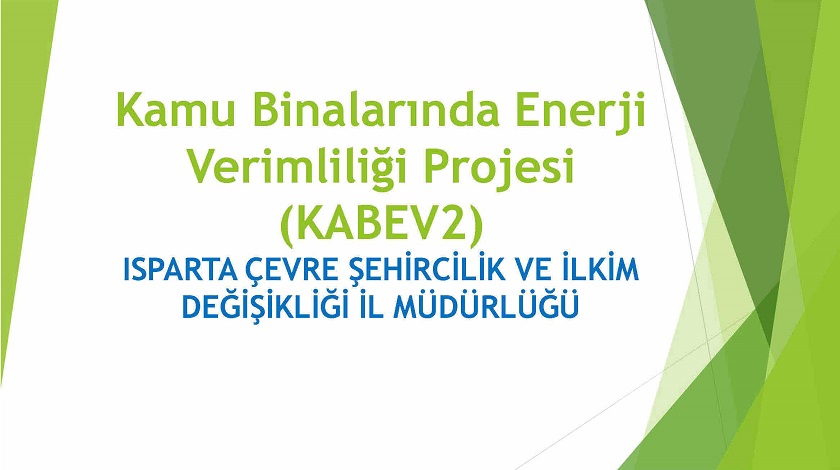 Kamu Binalarında Enerji Verimliliği Projesi (KABEV2)