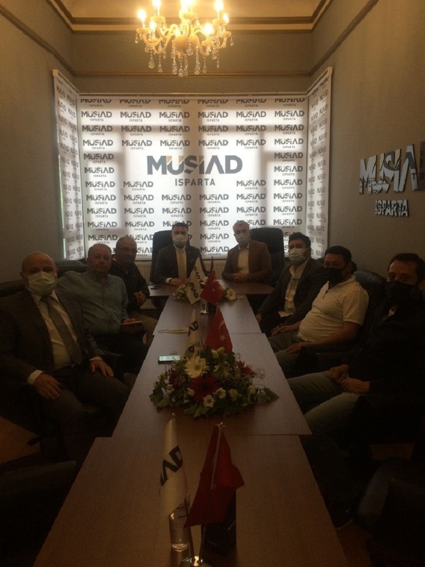 MÜSİAD ISPARTA ŞUBESİNE ZİYARET