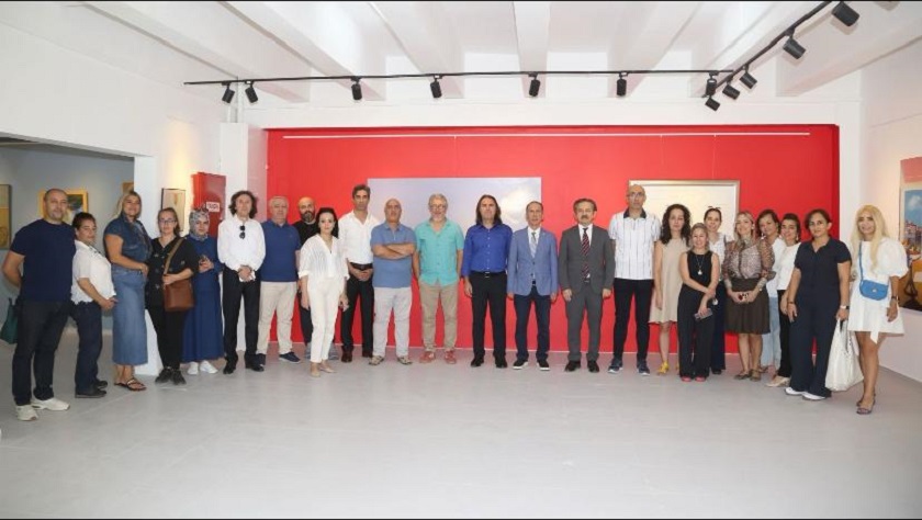 SDÜ Güzel Sanatlar Fakültesi Sergi Salonu Açılışı