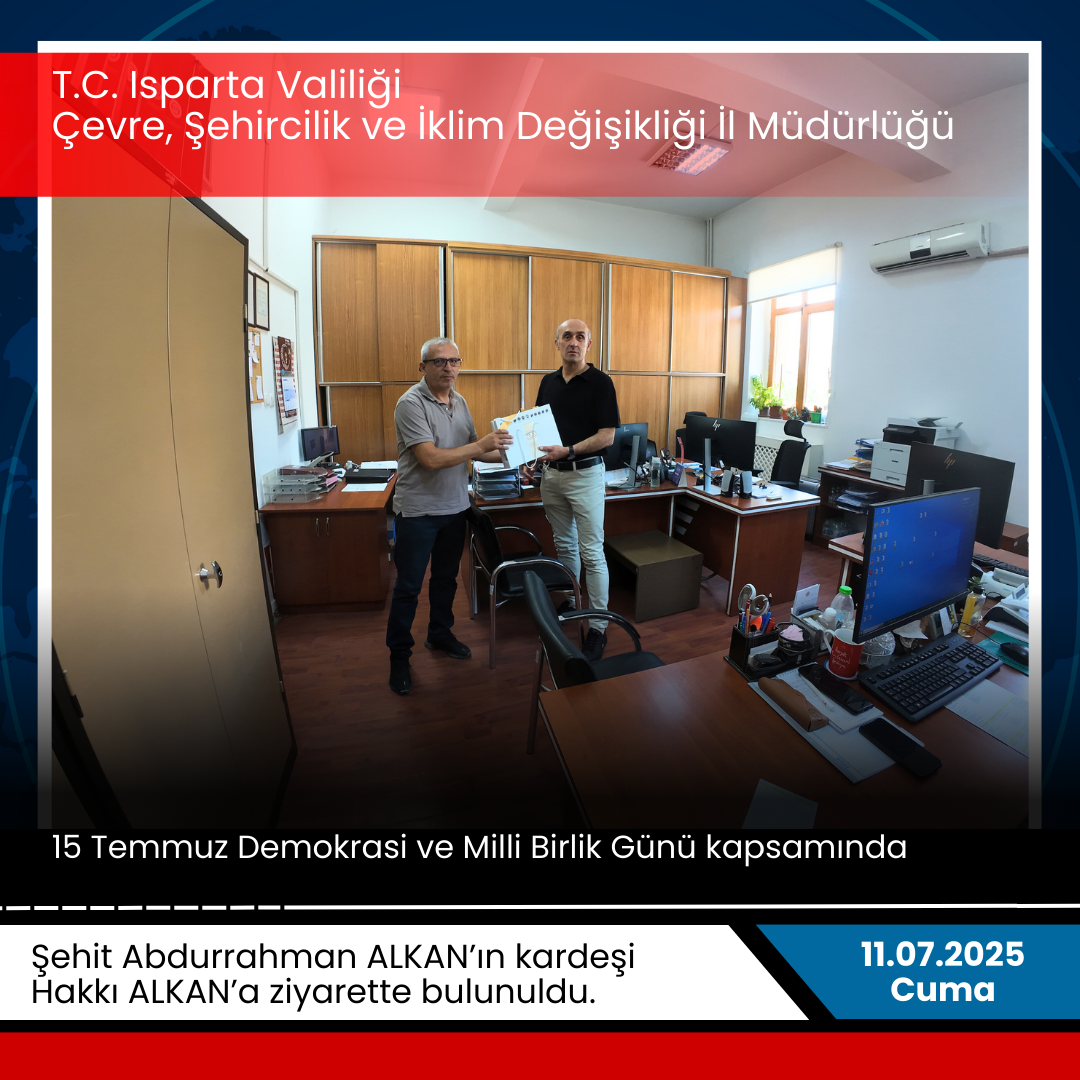 Şehit Yakınlarına Ziyaretlerde bulunuldu