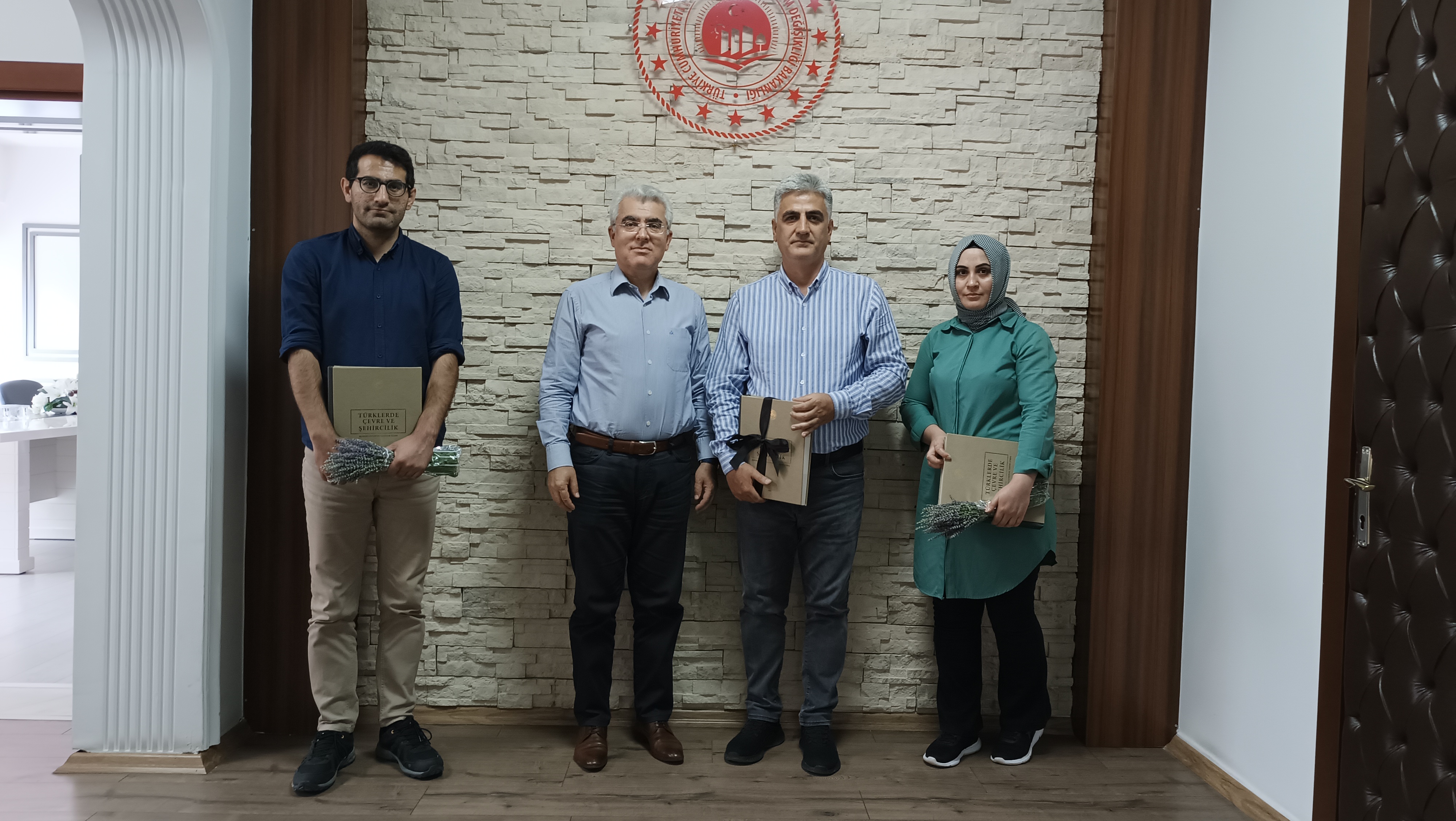 Süleyman Demirel Üniversitesi Hocalarımızdan Prof Dr. Kadir TEMURÇİN İl Müdürümüz Abdullah BORCA'YI Ziyaret Etti