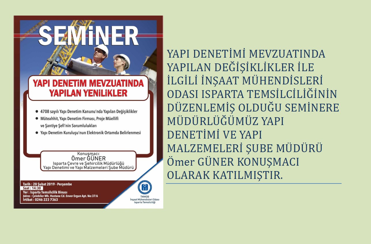 Yapı Denetim Mevzuatında Yapılan Yenilikler