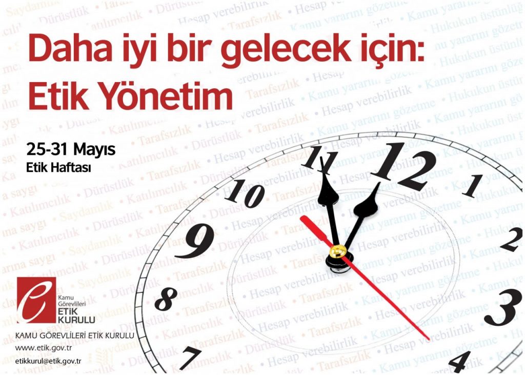 2025 Yılı Etik Günü ve Etik Haftası