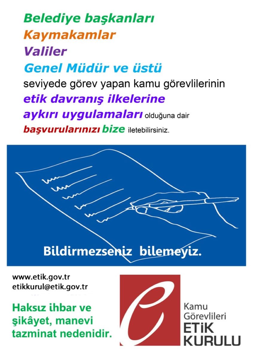 2025 Yılı Etik Günü ve Etik Haftası
