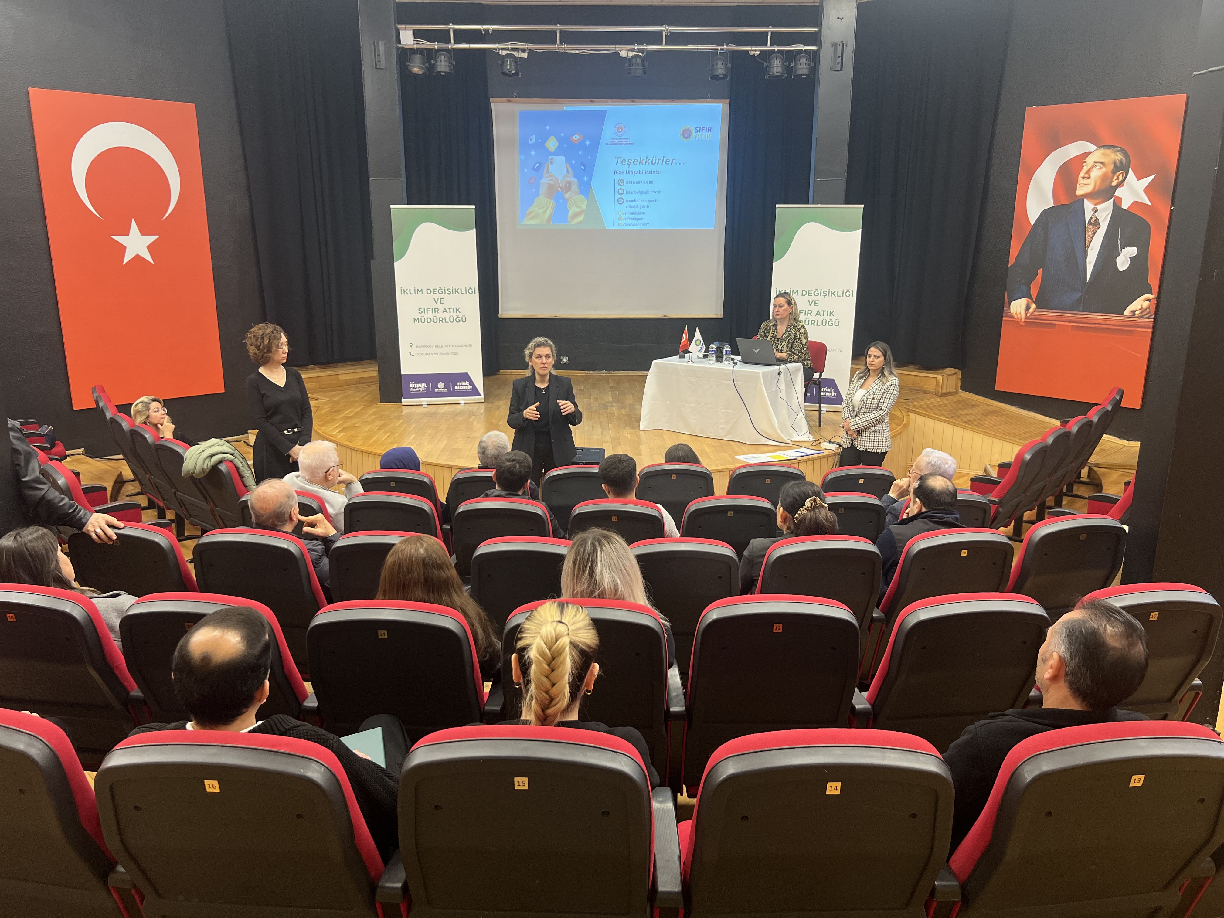 Bakırköy Belediyesinin Ev Sahipliğinde, Bakırköy İlçemizin 300 Konut Ve Üzeri Sitelerine Yönelik Düzenlenen Eğitimde; Sıfır Atık Uygulamalarının Sahadaki Etkisi, Süreçlerin Doğru Yönetimi Ve İyileştirme İmkânları Detaylı Şekilde Ele Alındı