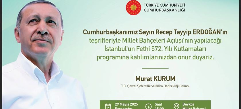 Millet Bahçeleri Açılışı