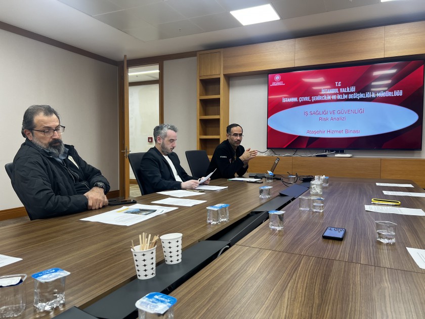 İl Müdürlüğümüz İş Sağlığı Ve Güvenliği Risk Değerlendirme Ekibimiz Tarafından, İş Sağlığı Ve Güvenliği Risk Değerlendirmesi Yönetmeliği Kapsamında Ataşehir Hizmet Binamızda Saha Çalışması Gerçekleştirildi
