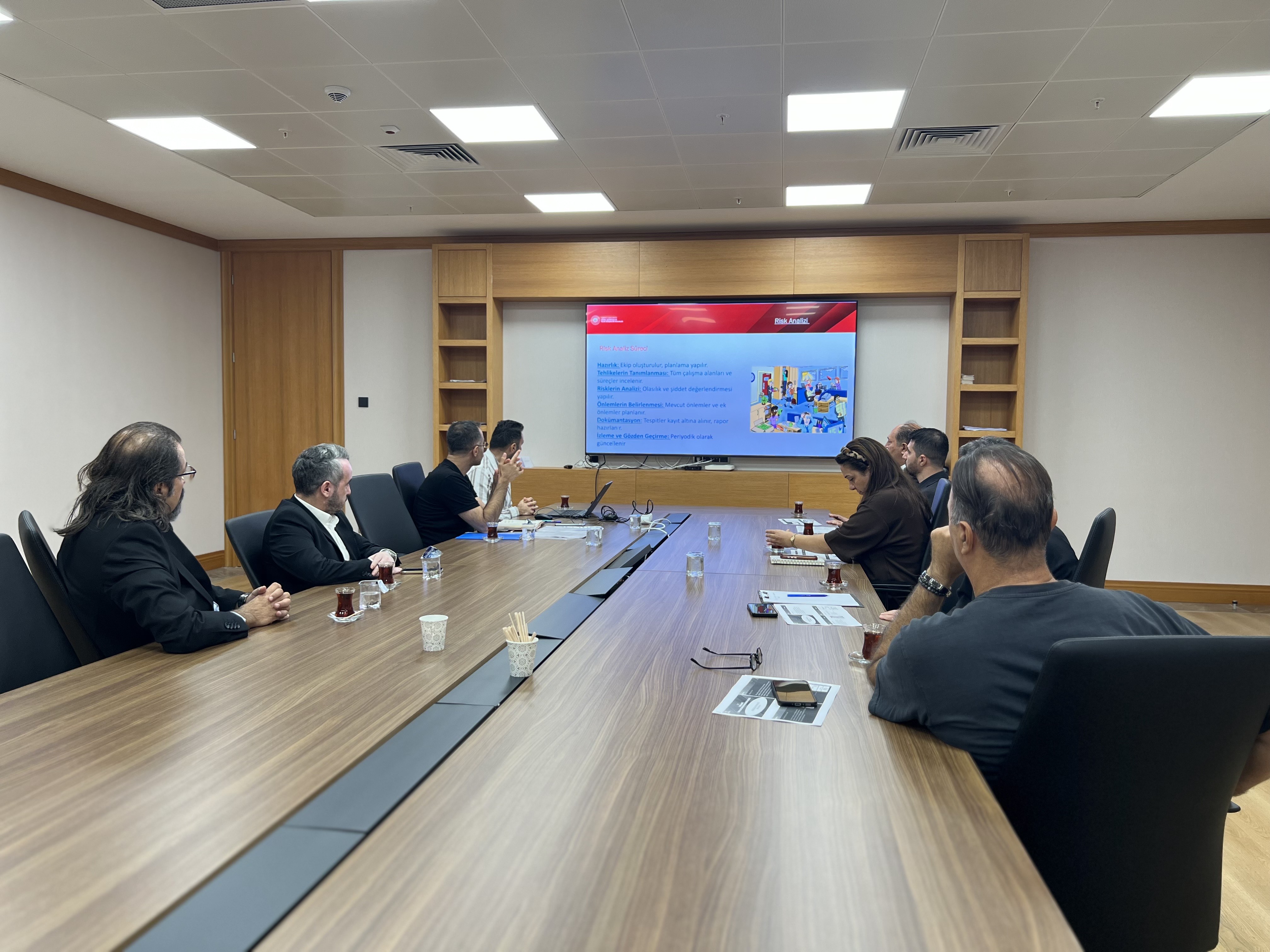 İş Sağlığı ve Güvenliği Risk Değerlendirmesi Yönetmeliği kapsamında Risk Değerlendirme Ekibi Toplantısı