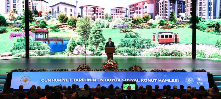 BAKAN  MURAT KURUM: “TOKİ ELİYLE TAM 1 MİLYON 170 BİN KONUT ÜRETEREK DÜNYADA MODEL OLDUK”