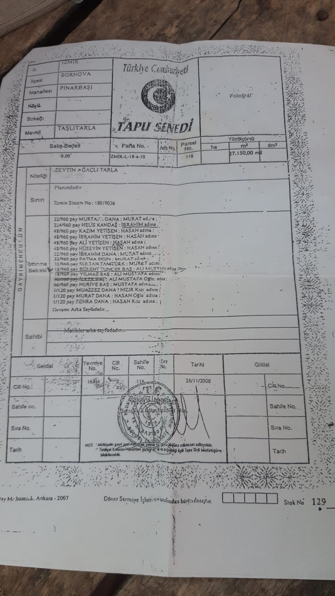 5543 Sayılı Yasa Kapsamında Hak Sahiplerine Konut Teslimi