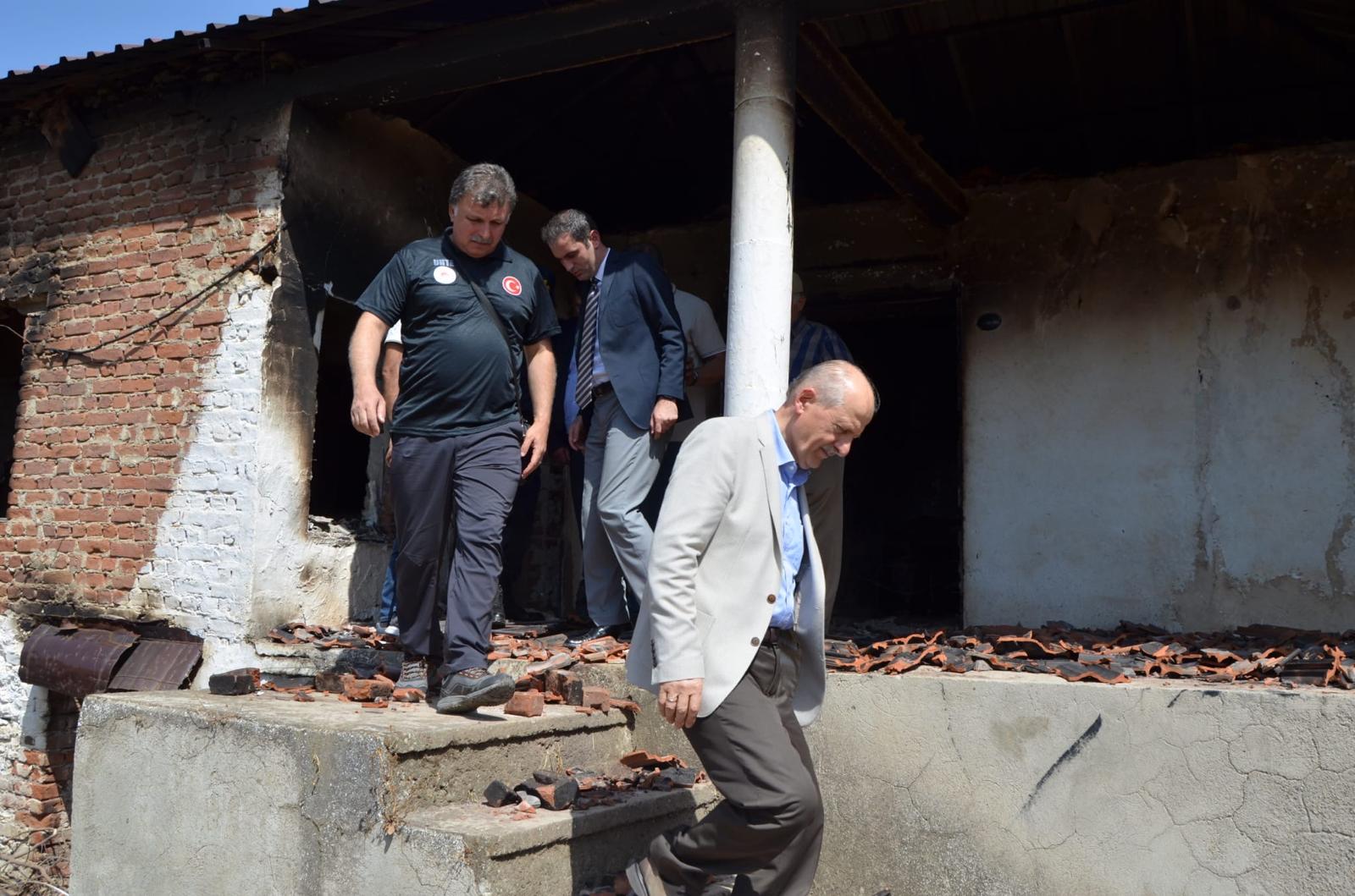 Bakan Yardımcımız Sayın Hasan Suver, Bayındır ve Tire ilçelerinde meydana gelen yangınlarla ilgili incelemelerde bulundu.