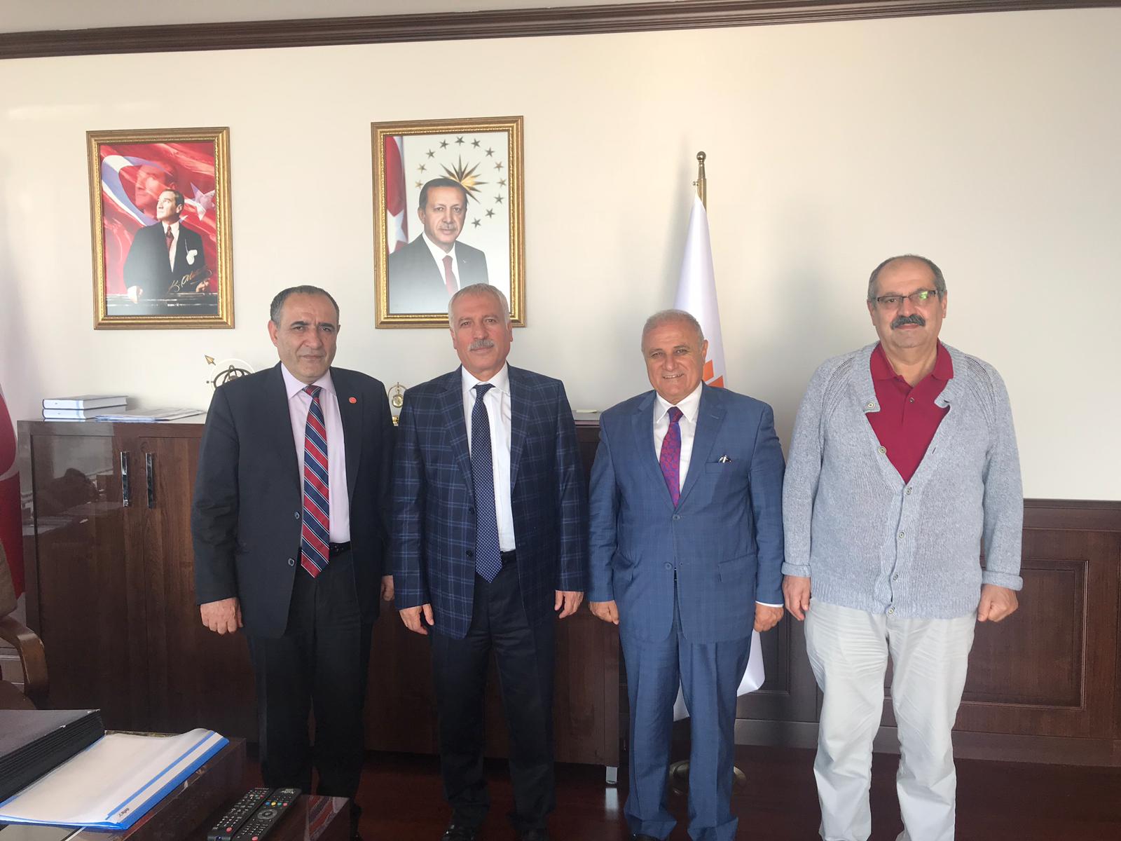 EGSİYAD VE İSİYAD'DAN NEZAKET ZİYARETİ