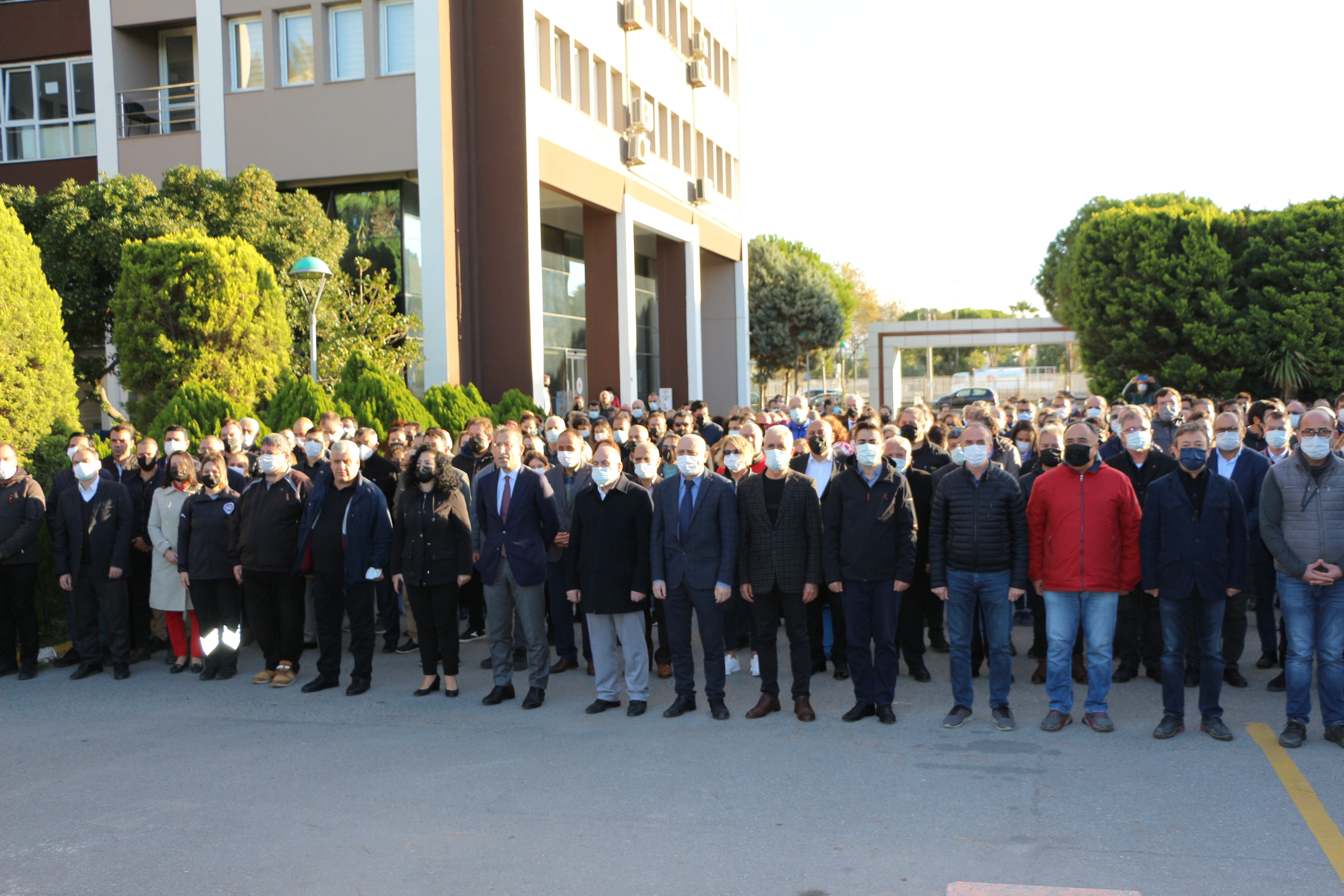 İL MÜDÜRLÜĞÜMÜZDE GAZİ MUSTAFA KEMAL ATATÜRK'Ü ANMA TÖRENİ DÜZENLENDİ.