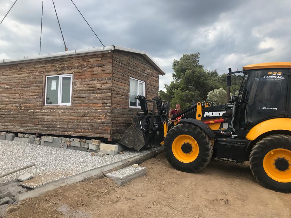 İMAR BARIŞINA AYKIRI YAPILAR YIKILMAYA BAŞLANDI...