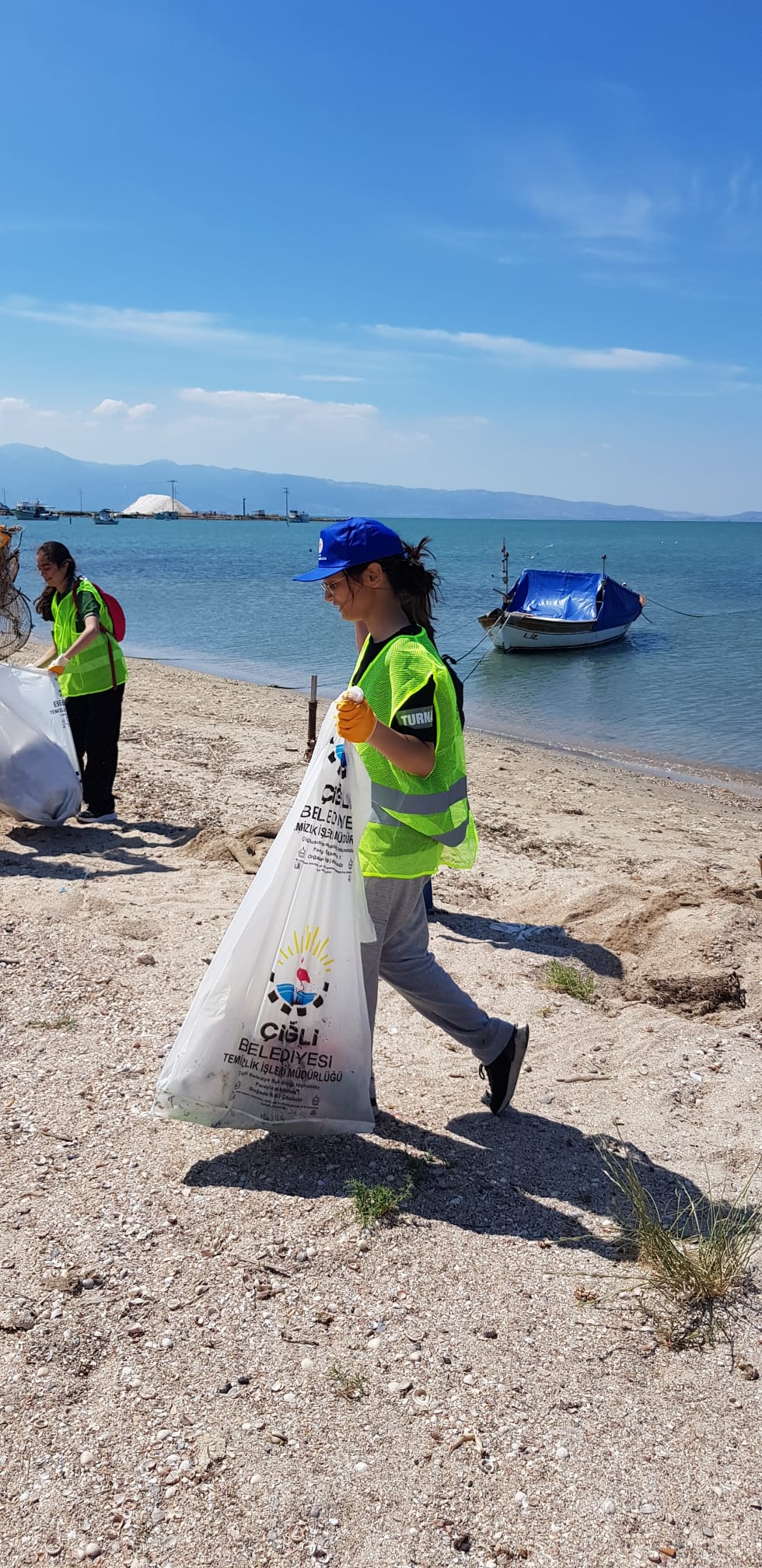 İzmir Kuş Cenneti Homa Dalyanı'nda Deniz, Kıyı Temizliği Etkinliği