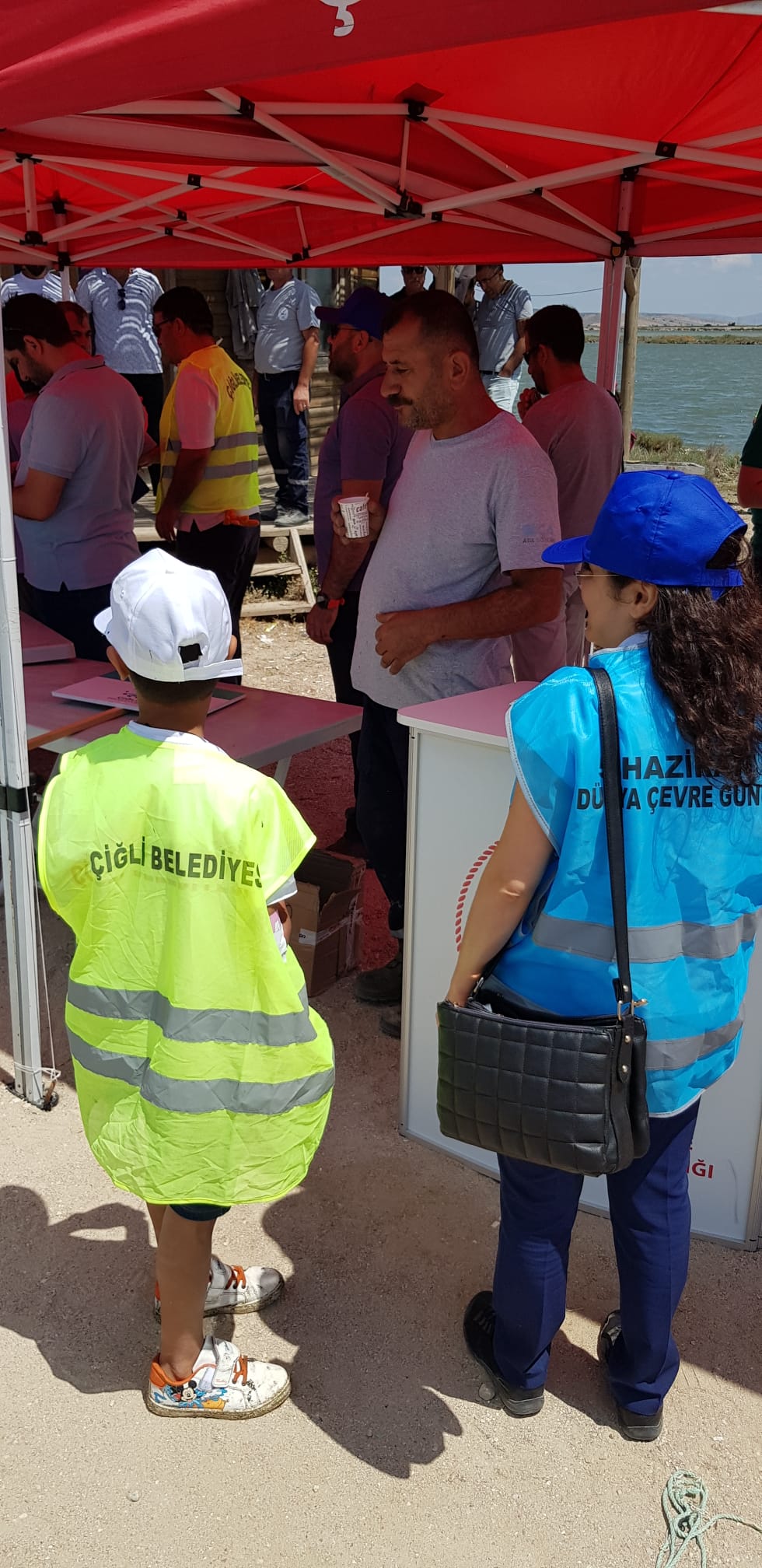 İzmir Kuş Cenneti Homa Dalyanı'nda Deniz, Kıyı Temizliği Etkinliği