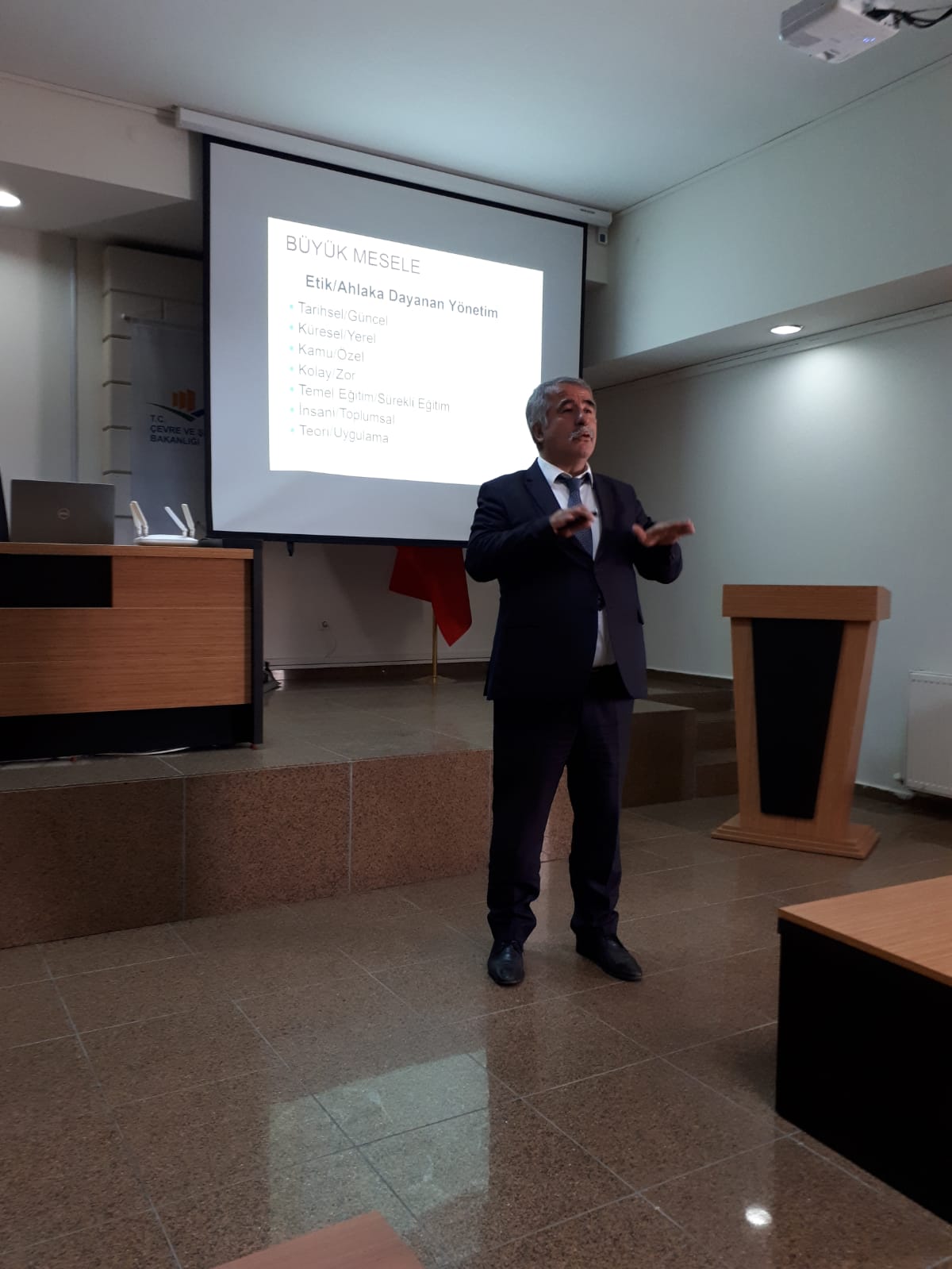 Kamu Görevlileri Etik Davranış İlke ve Kuralları, Etkili İletişim, İç Kontrol, Risk Yönetimi ve İç Denetim Semineri