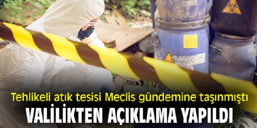 Torbalı'daki Tehlikeli Atık Tesisi Hakkındaki Gazete Haberi