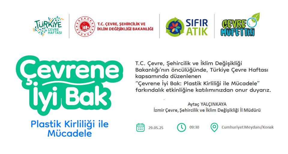 Türkiye Çevre Haftası Etkinliklerine Davetlisiniz