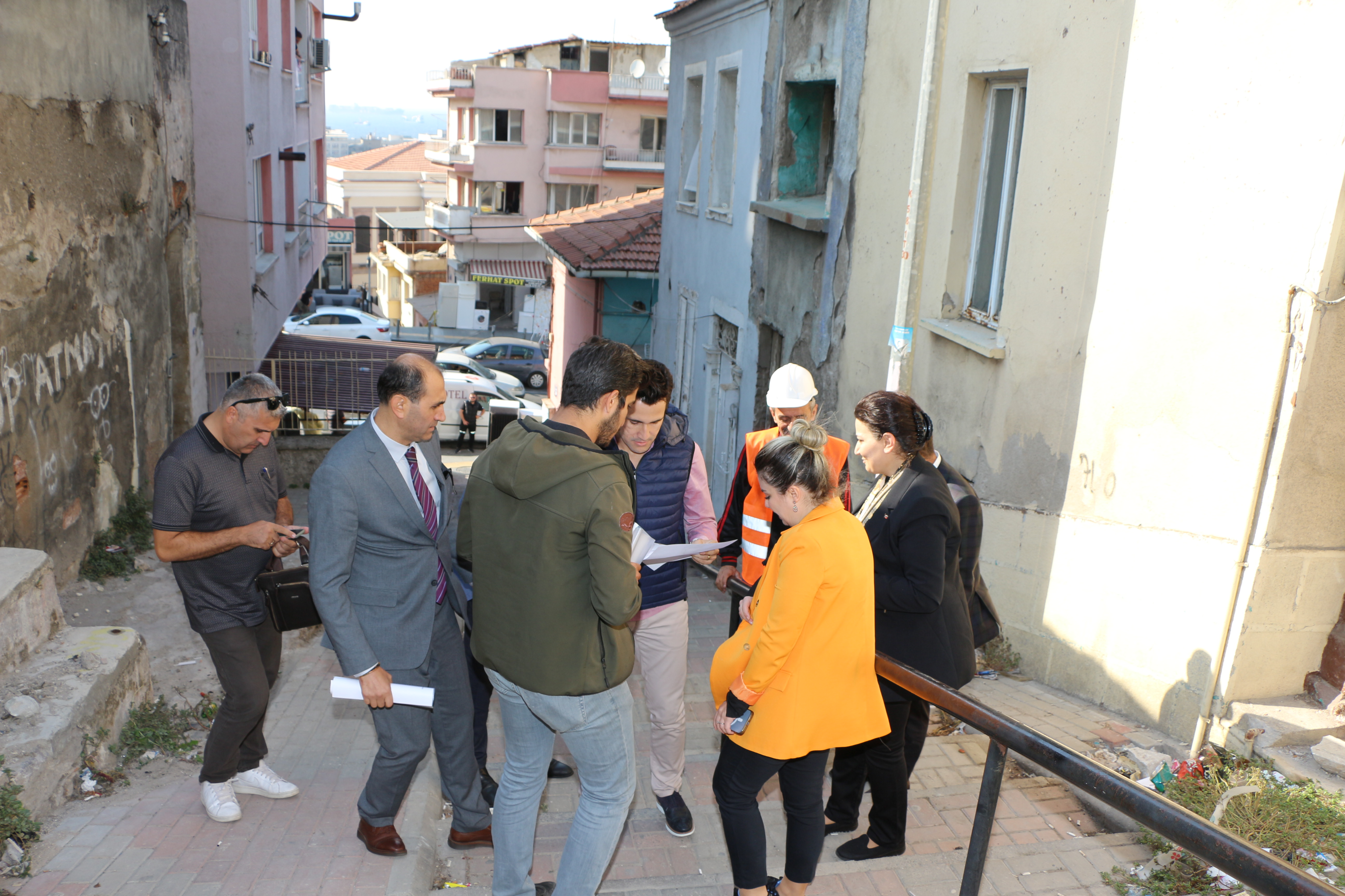 Yapı İşleri Genel Müdürüz Sayın Banu ASLAN'ın Teşrifleriyle Yapım İşi Şantiyelerinde İncelemelerde Bulunulmuştur