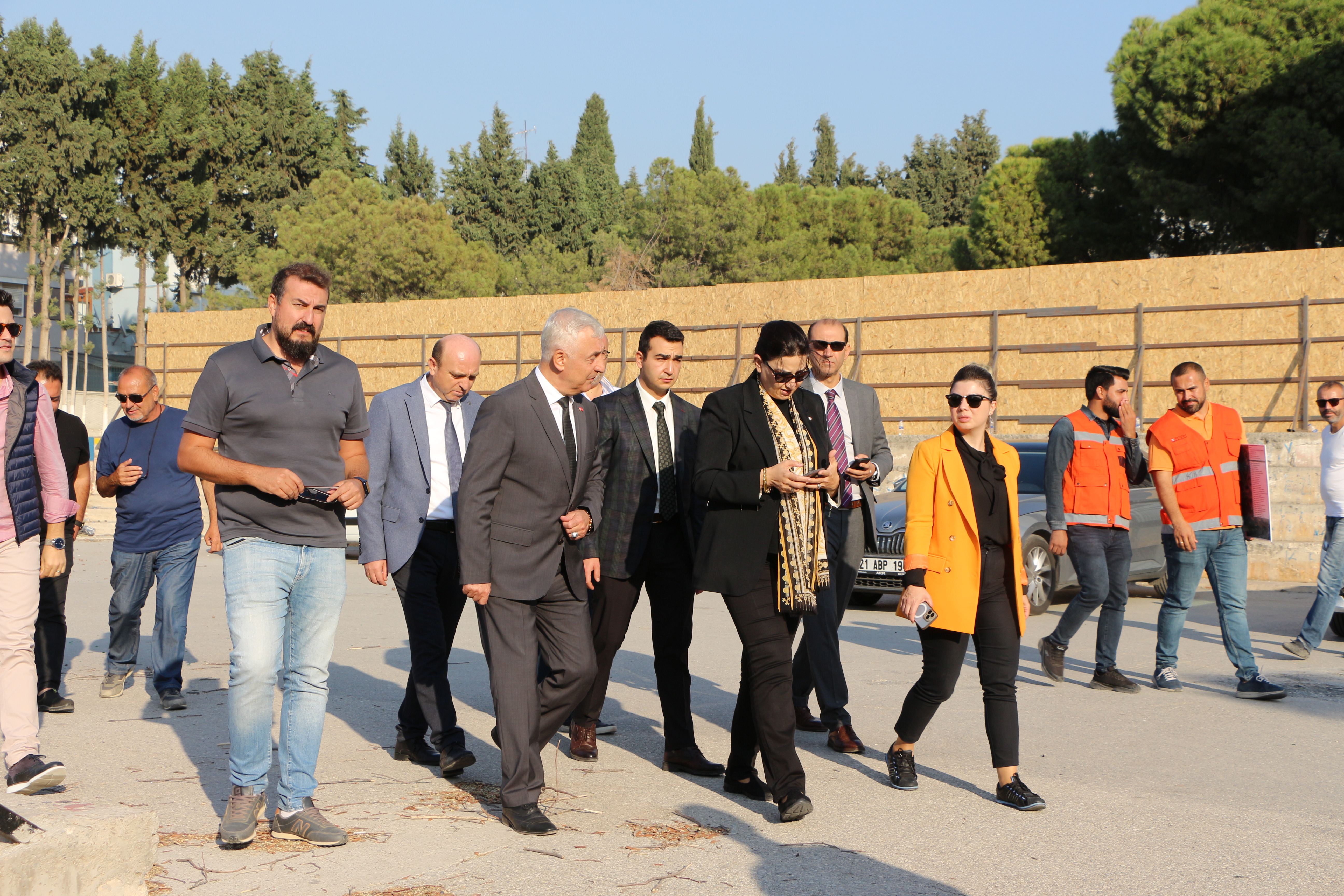 Yapı İşleri Genel Müdürüz Sayın Banu ASLAN'ın Teşrifleriyle Yapım İşi Şantiyelerinde İncelemelerde Bulunulmuştur