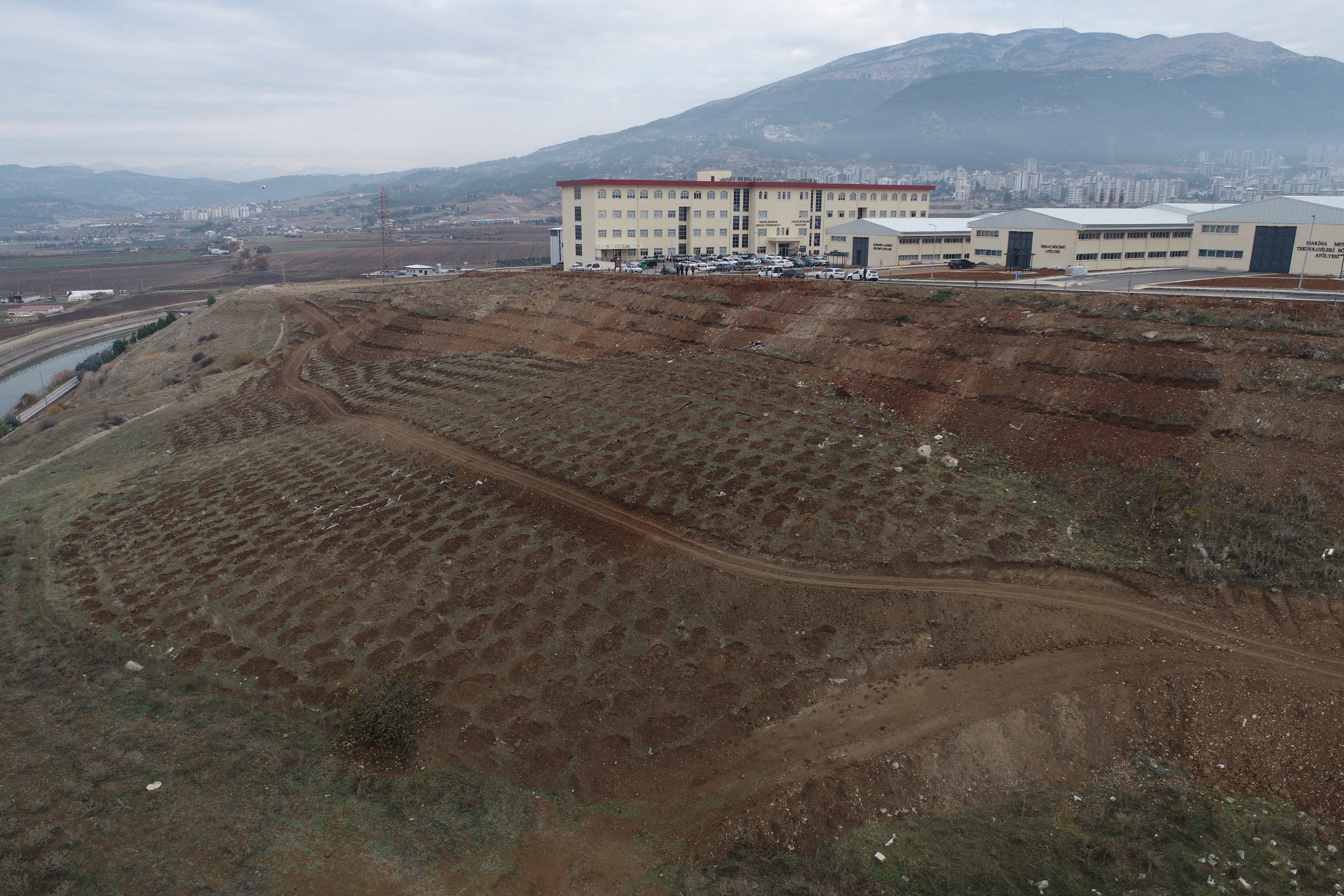 KSÜ KARBON YUTAK ALANI TESİSİ FAALİYETE GEÇMİŞTİR