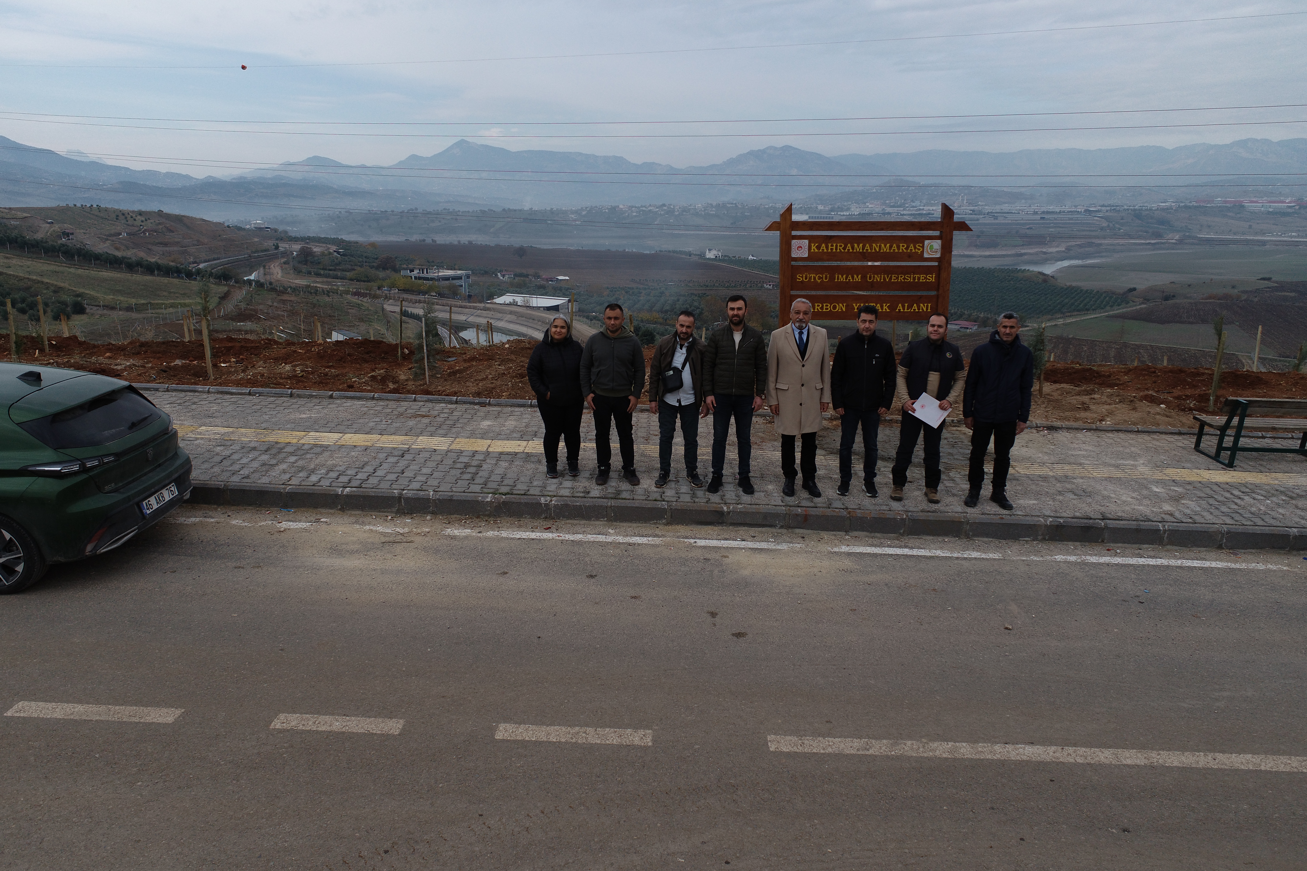 KSÜ KARBON YUTAK ALANI TESİSİ FAALİYETE GEÇMİŞTİR