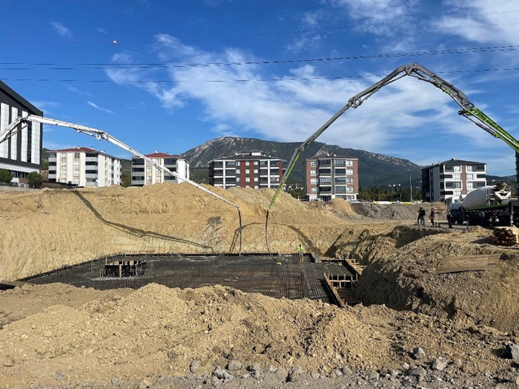 5000 Evler 16 Derslikli Okul Yapım İşi