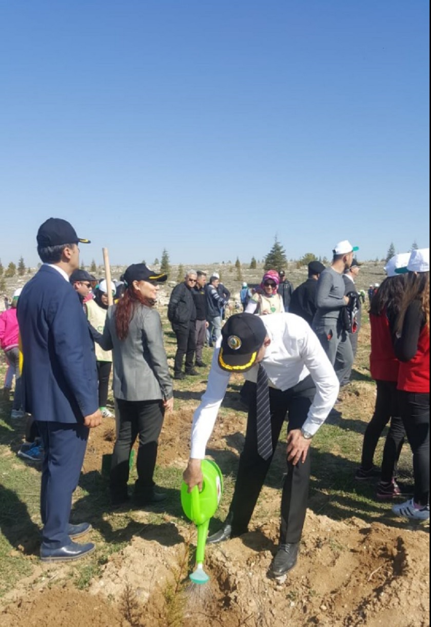 21-26 MART DÜNYA ORMAN HAFTASI FİDAN DİKİM TÖRENİNE KATILIM SAĞLANDI