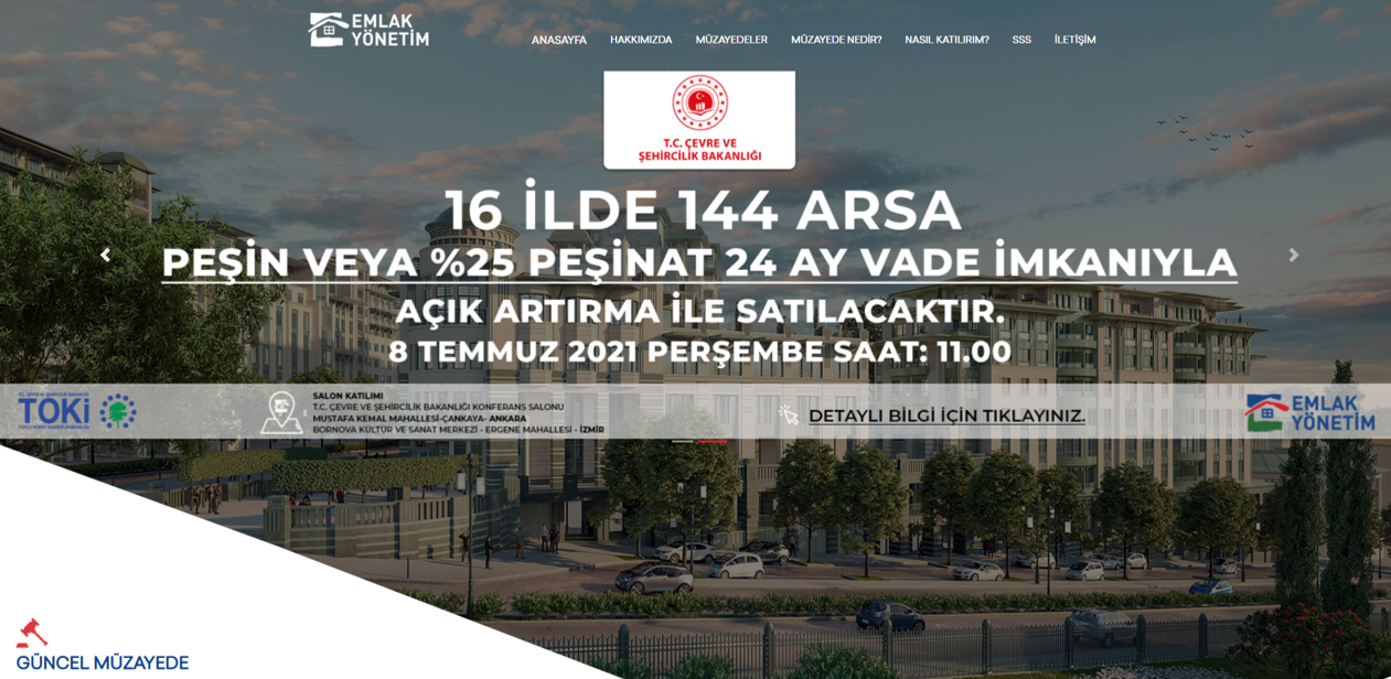 AÇIK ARTIRMALI SATIŞ İHALESİ