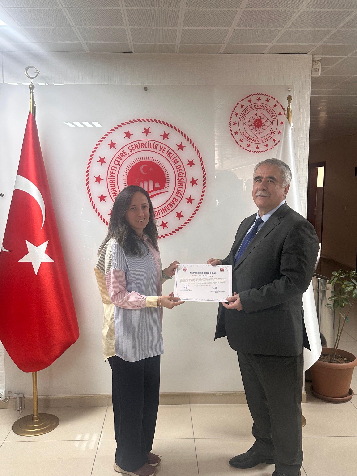 Bakanlığımız İç Denetçisi Sn. Ahmet SANDAL İl Müdürlüğümüz Personeline seminer verdi