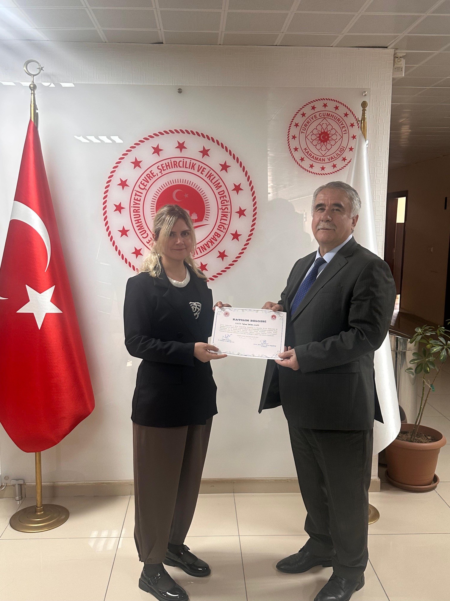 Bakanlığımız İç Denetçisi Sn. Ahmet SANDAL İl Müdürlüğümüz Personeline seminer verdi