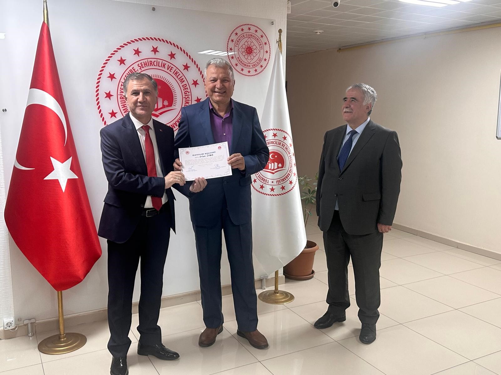 Bakanlığımız İç Denetçisi Sn. Ahmet SANDAL İl Müdürlüğümüz Personeline seminer verdi