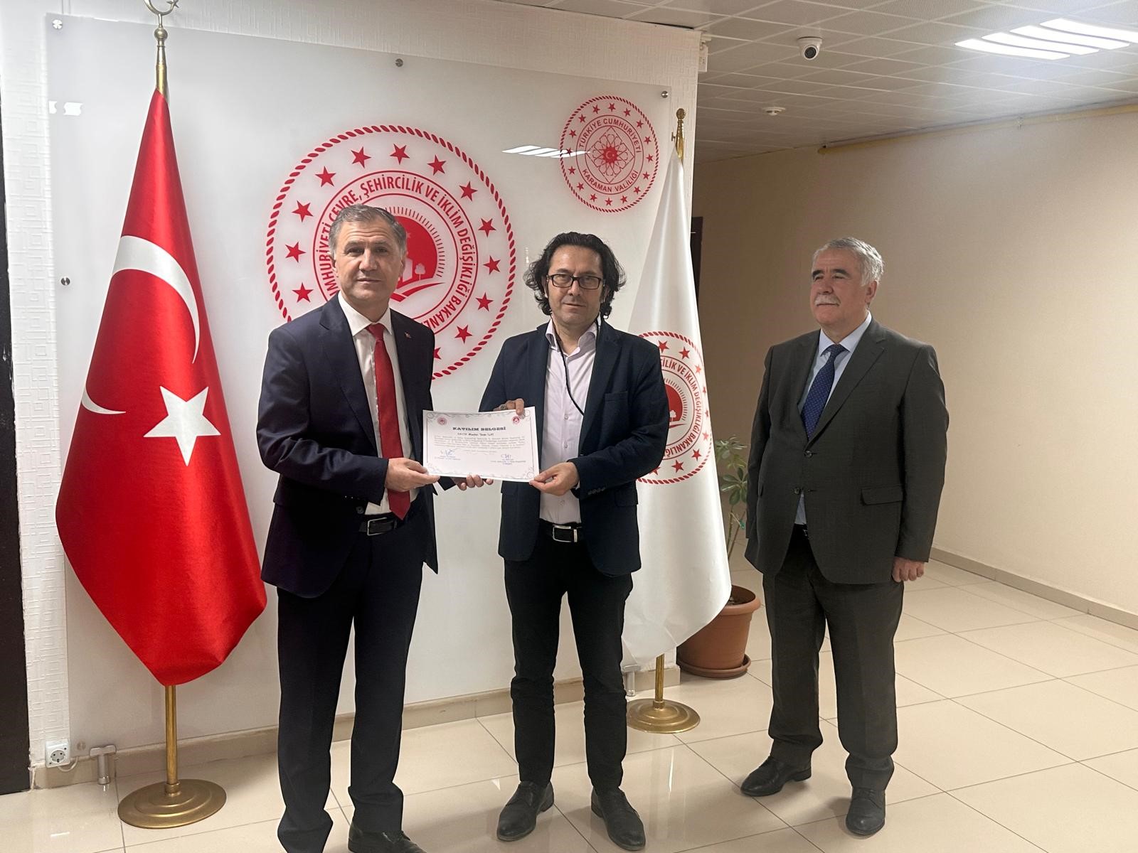Bakanlığımız İç Denetçisi Sn. Ahmet SANDAL İl Müdürlüğümüz Personeline seminer verdi